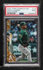 2020 Topps Gold Stars Jesus Luzardo #110 PSA 9 MINT 07b3