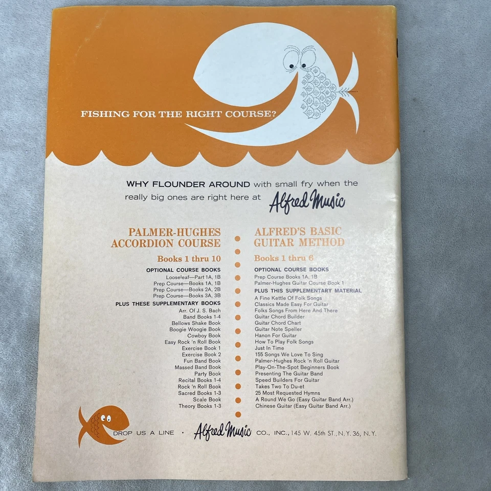 4 Vintage Palmer-Hughes Accordion Course Books 1, 1b,2, & 3 Group or Individual - Image 4 of 4