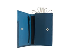 Hester Van Eeghen Key Wallet  6 key Holder with id compartment/coin zip NEW