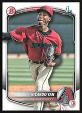 2025 Bowman Base Prospects Ricardo Yan Arizona Diamondbacks #BP-31