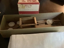 Wardie Jay O Gauge Circus Kit - Cross Cage Wagon STARTED AS IS