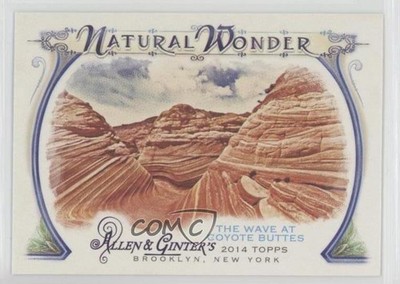 2014 Topps Allen & Ginter's Natural Wonder The Wave At Coyote Buttes #NW-16 g0h