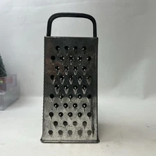 Bromco 4 Sided Vintage Metal Cheese Grater Rustic Kitchen Decor