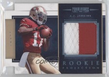 2012 Prominence Rookie Projection Materials Die-Cut Prime 33/49 AJ Jenkins 0c6