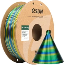 eSUN Silk Candy PLA Filament 1.75mm, Dynamic Candy Color System Silk PLA 3D Prin