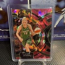 2024 Panini Select WNBA - Premier Level Lauren Jackson #133 Pink Ice Prizm