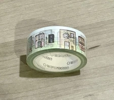 *Rare* TheCoffeeMonsterzCo Emoti OG Friendly Neighborhood Washi Tape Roll TCMC
