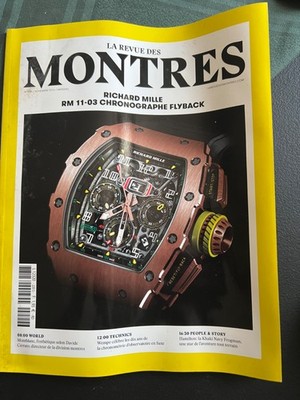 Richard Mille RM 11-03 Flyback Chronograph... La Revue des Montres NOV 2016