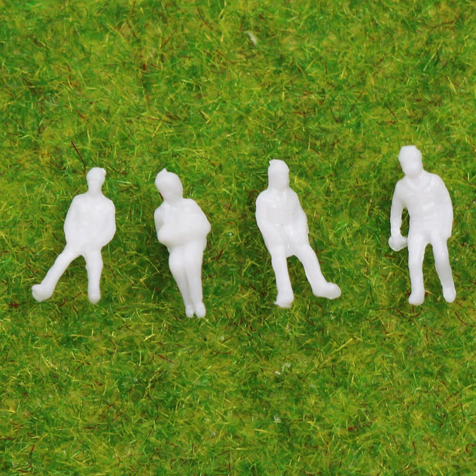 P200B 200pcs Model Trains 1:200 Scale White Figures Z Gauge - Image 2 of 4