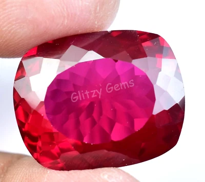 Natürlicher Hochglanz Rubin 43.40 Ct Asterismus aus Mosambik, zertifiziert - Bild 1 von 4