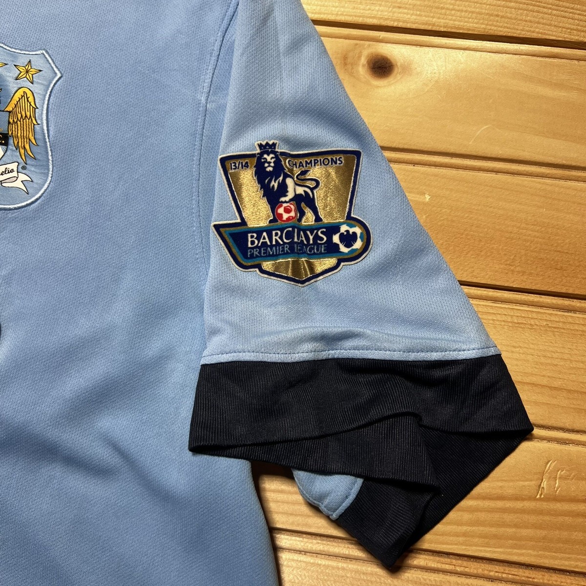 Nike Manchester City Football Kit Mens Size 2XL Blue 2014/15 Nike Manchester City Football Kit Mens Size 2XL Blue 2014/15