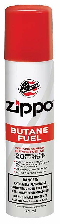 Zippo Lighter Butane Fuel 75ml  *Free Shipping*. Available Now for 6.95