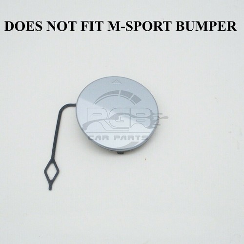 BMW 4 Serie F32 F33 F36 Se Vorne Stoßstange Anhängerkupplung Etui Glacier Silver