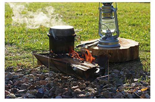 belmont ＴＡＢＩ Belmont Bonfire Stand Tabi Bm-263 Titanium With Storage Case