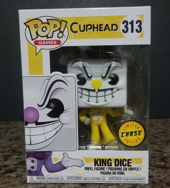 Funko Pop Cuphead King Dice 313 Chase Limited Edition eBay