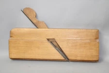 Fine & Clean Profile 3/4" Double Boxed Bead Moulding Woodworking Plane Inv#LC12