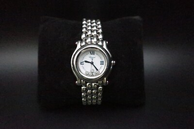 Chopard Happy Sport Ladies Watch Ref 8245 Diamonds 26mm #W115863-1