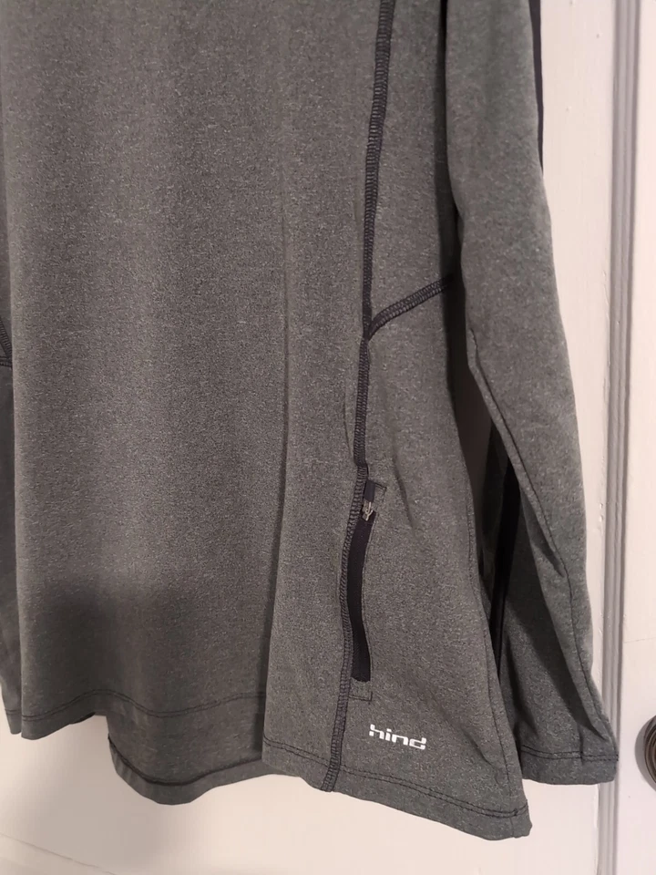 Женская спортивная рубашка с капюшоном с длинным рукавом размер большой - Изображение 2 из 3