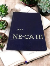 Antique 1946 New Castle PA High School Yearbook Ne-Ca-Hi