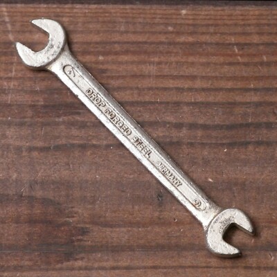 DROP FORGED STEEL GERMANY 6x7 Maulschlüssel Bordwerkzeug Porsche Car Tool Kit