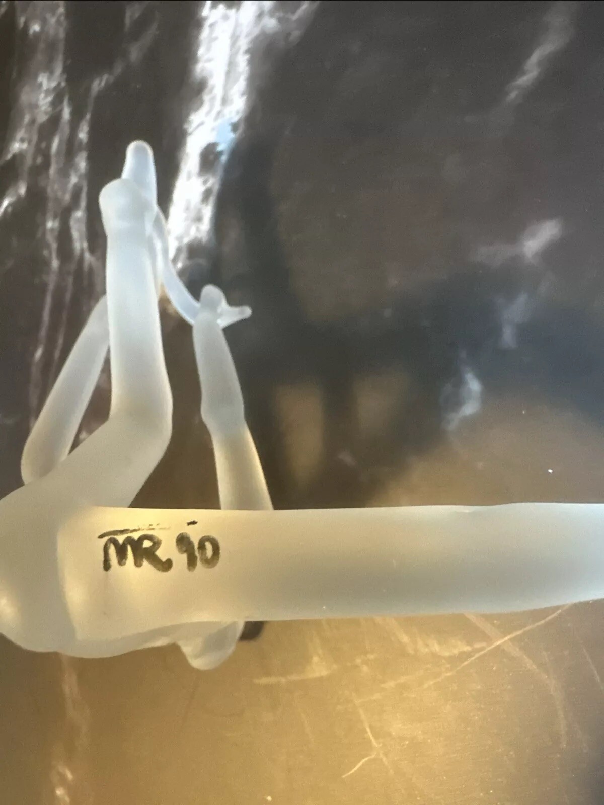 VTG Milon Townsend Handmade Art Glass Ballerina Signed 5.5”x2.75” 1990