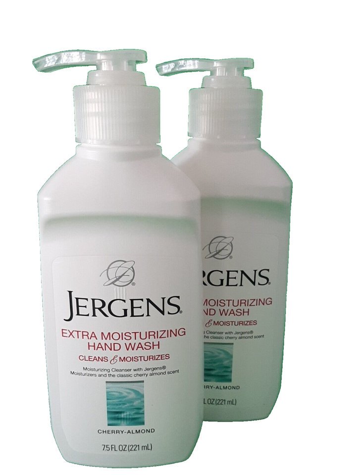 Jergens Extra Moisturizing CHERRYALMOND Hand Wash Liquid Soap 2