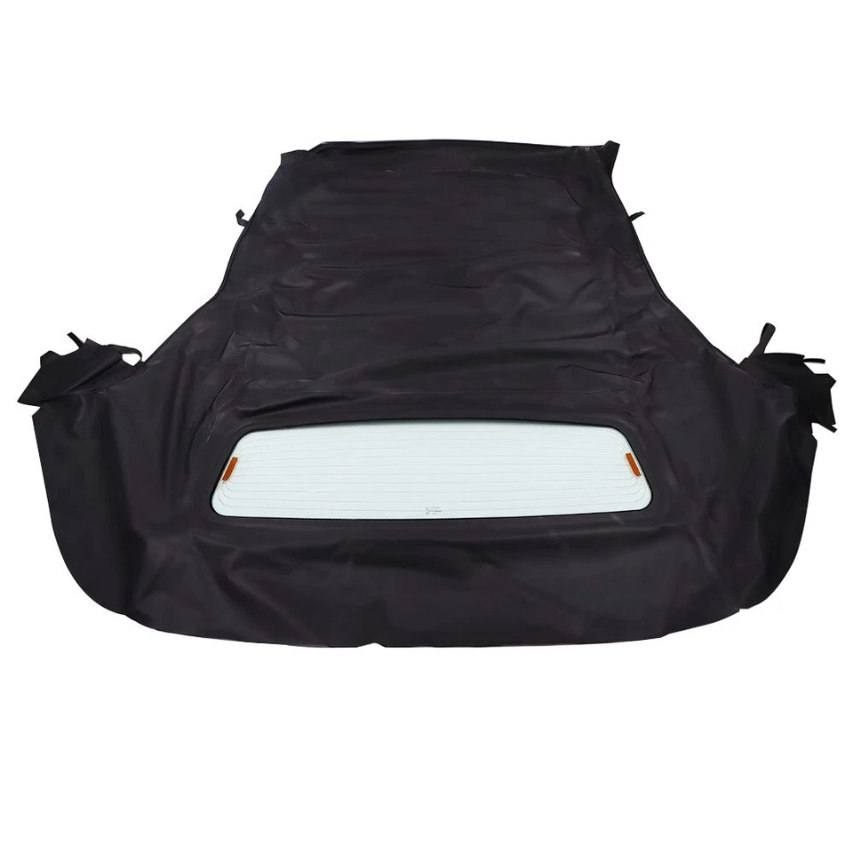 NEW For Ford Mustang 05-14 Convertible Soft Top & Heated Glass Window Sailcloth - Image 2 of 4
