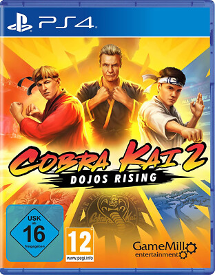 Cobra Kai 2: Dojos Rising - PS4 PlayStation 4 (PS5 upg.) NEU OVP  *Blitzversand*