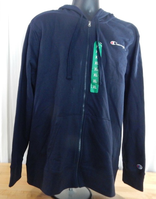 champion hoodie navy blue
