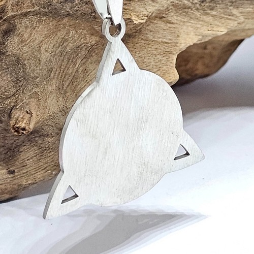 Trinity Knot Triquetra Pendant Inspiation Script Amulet Necklace Jewellery & Box - Picture 15 of 23