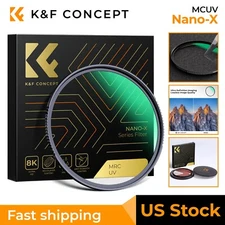 K&F Concept 37mm-127mm MC UV Protection Filter UV Multi Coated Ultra-Slim NANO-X