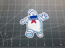 Ghostbusters Stay Puft Marshmallow Man movie decal sticker Ghosts Slimer Ecto 1