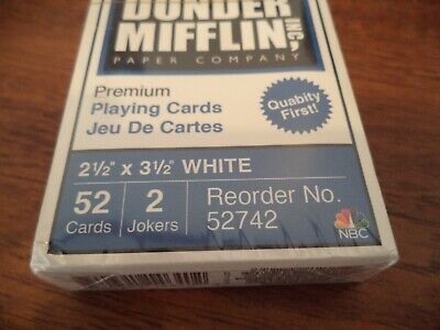 The Office Dunder Mifflin Playing Cards