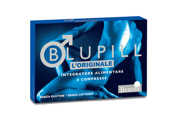 Blupill Benefit 6 Compresse - Migliora L'attività Sessuale Maschile-image