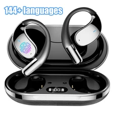 3-In-1 Smart Voice Translation Earbuds 150+Languages Real Time Translator US