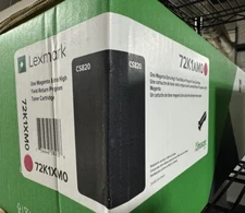 Genuine Lexmark 72K1XM0 Magenta Toner Cartridge - NEW SEALED