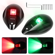 Boat Navigation Lights Bow Lights for Boats Red and Green LED Marine Navigati...