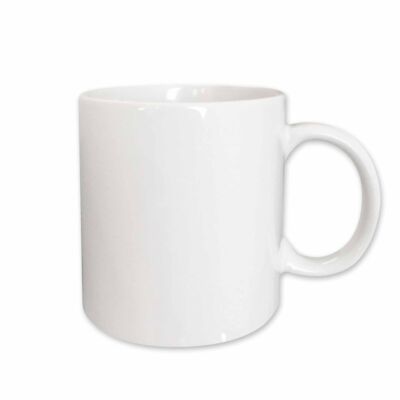 3dRose Pure white - bright colorless plain simple one single solid white color M