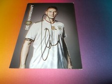 Niklas Süle  DFB Bayern München  signiert Autogramm auf Autogrammkarte