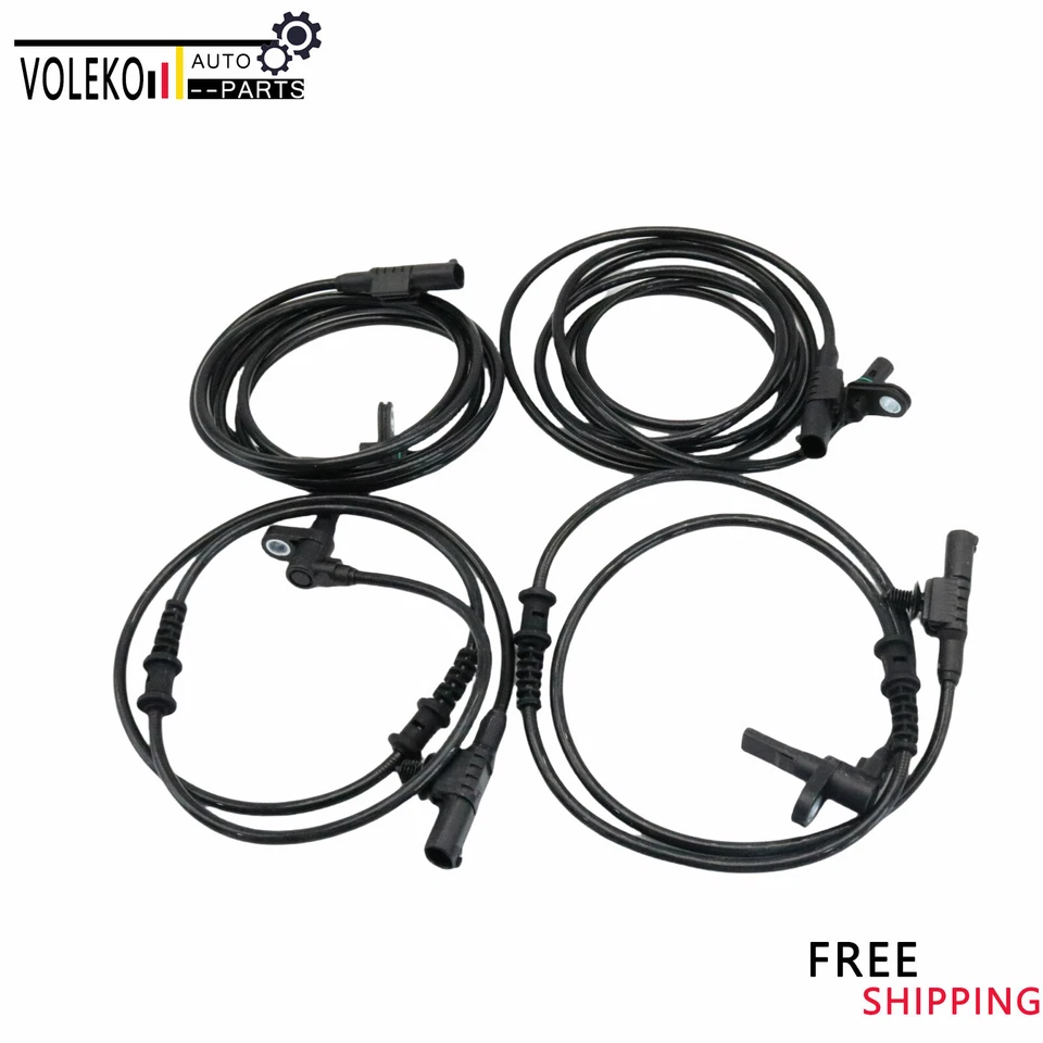 4x Sensor de velocidad de rueda ABS delantero y trasero para Mercedes-Benz Dodge Sprinter 2500 3500 Foto 2 de 4