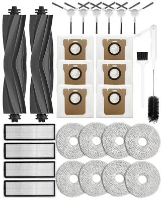 Replacement Parts for Dreame L10s Ultra - 28 PCS Mop & Brush Kit