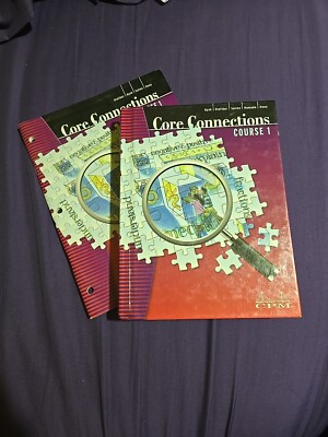 Core Connections Hardbound Course 1, 2nd Edition Plus Toolkit 