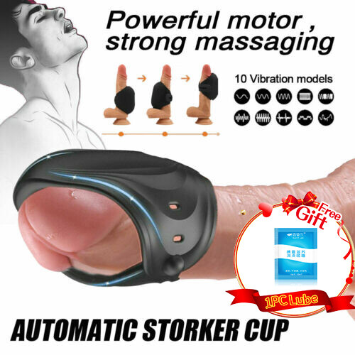 Male Glans Penis Vibrator Massager Trainer Masturbator Cup Handsfree Sex  Toys | eBay