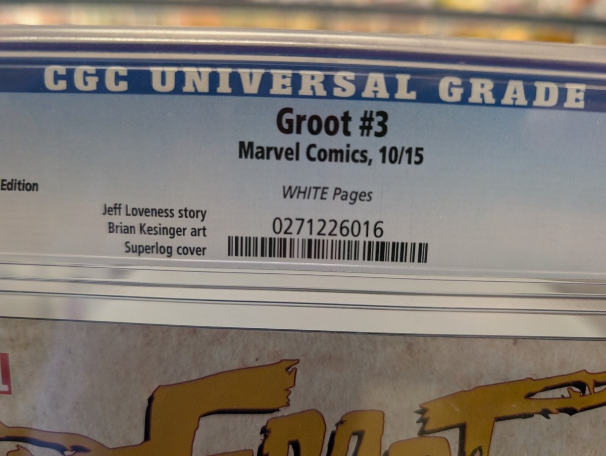 Groot #3 | CGC 9.8 WP | Superlog Manga Variant | Marvel Comics