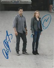 Kim Dickens Cliff Curtis Fear The Walking Dead Autographed Signed 8x10 Photo COA