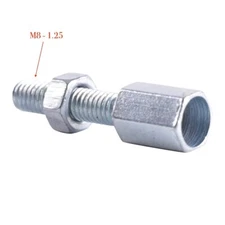 REAR BRAKE / THROTTLE CABLE SLACK ADJUSTER M8-1.25 SCOOTER ATV DIRT BIKE