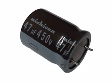 1 Piece Nichicon CAPACITOR AL 47uF 47MF 450V 105° CAP (REPLACING FOR 420V 400V )