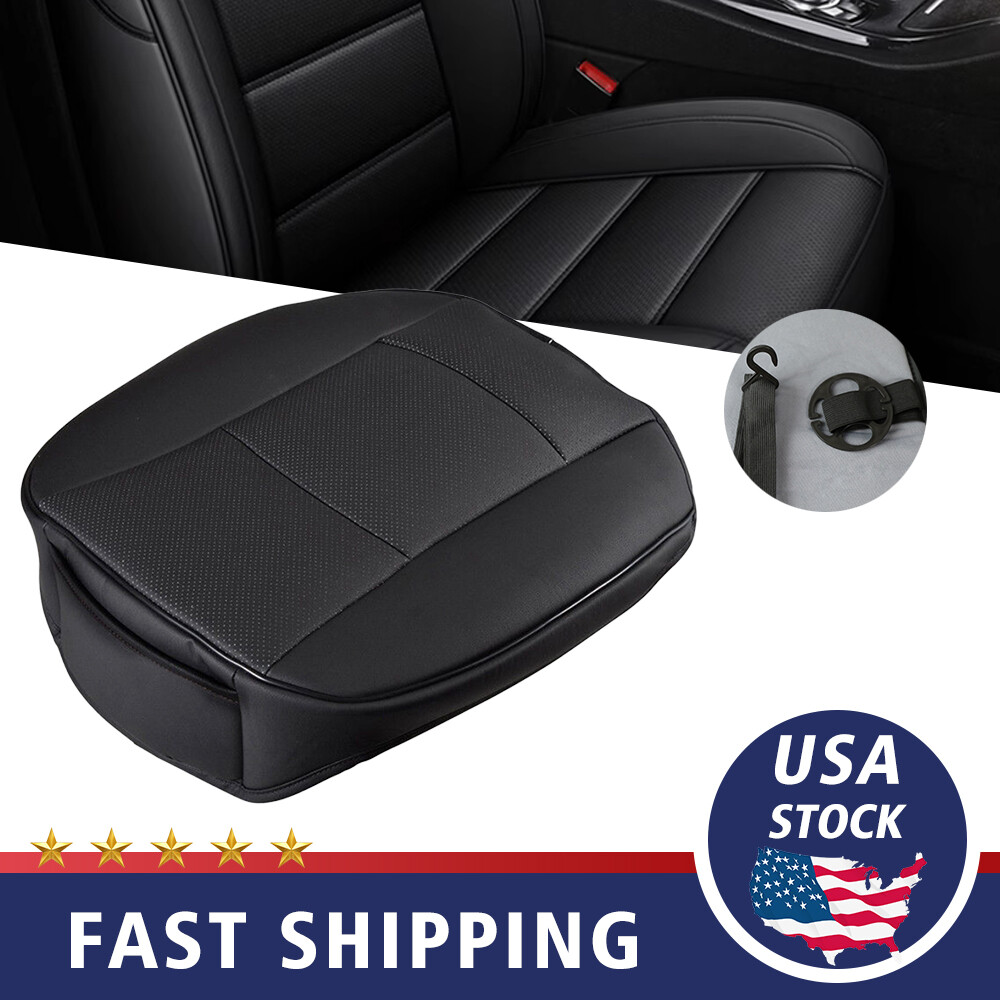 Car Front Seat Cover Full Surround Leather Chair Cushion Mat For