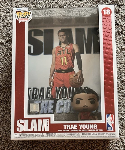 New Funko POP! Magazine Covers Slam #18 : NBA Atlanta Hawks - Trae Young Figure