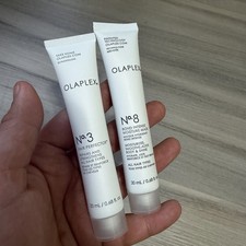 Lot of OLAPLEX No. 3 Hair Perfector  No.8 hair mask .68oz/20mL each  total  40ml